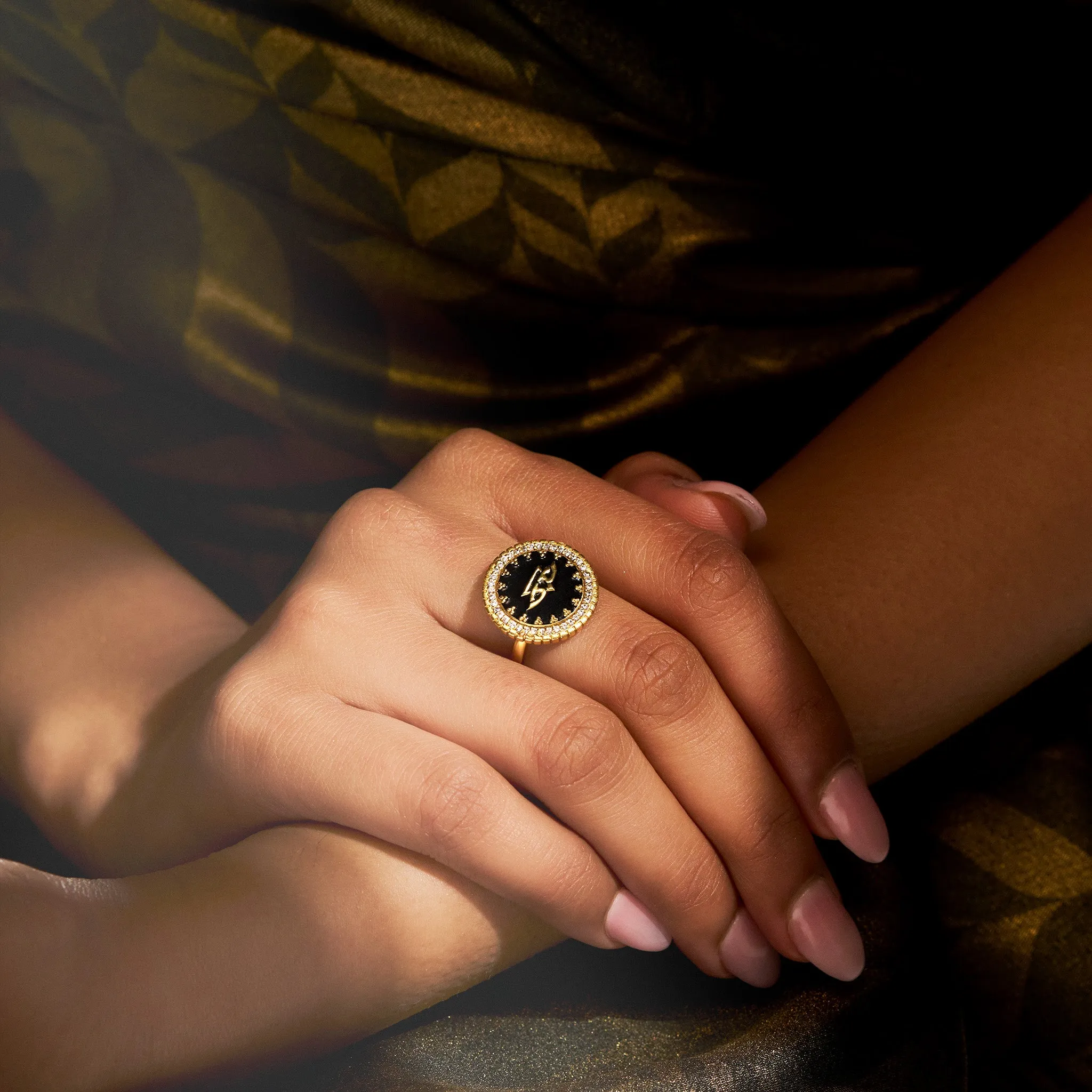Chevron Petite Ring