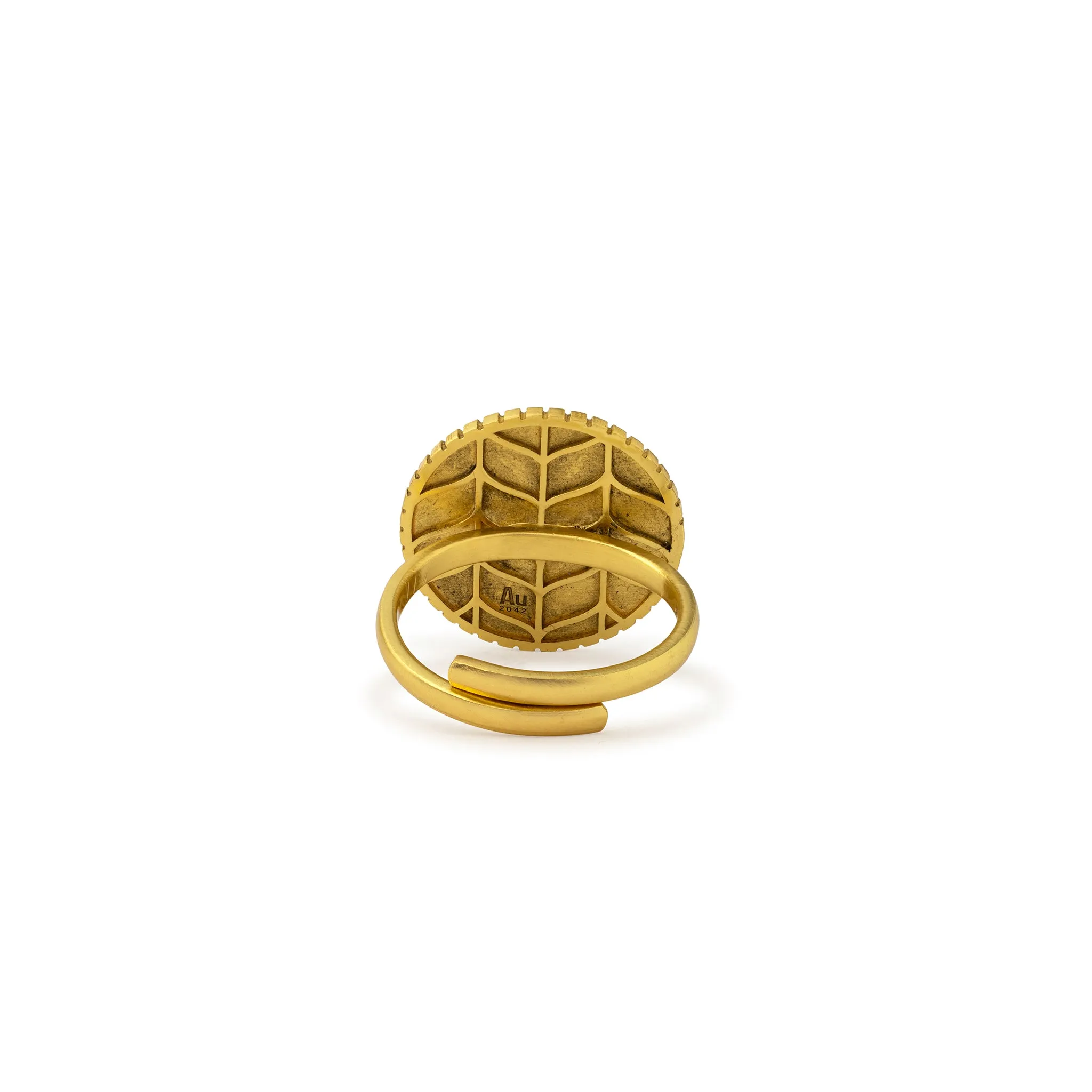 Chevron Petite Ring