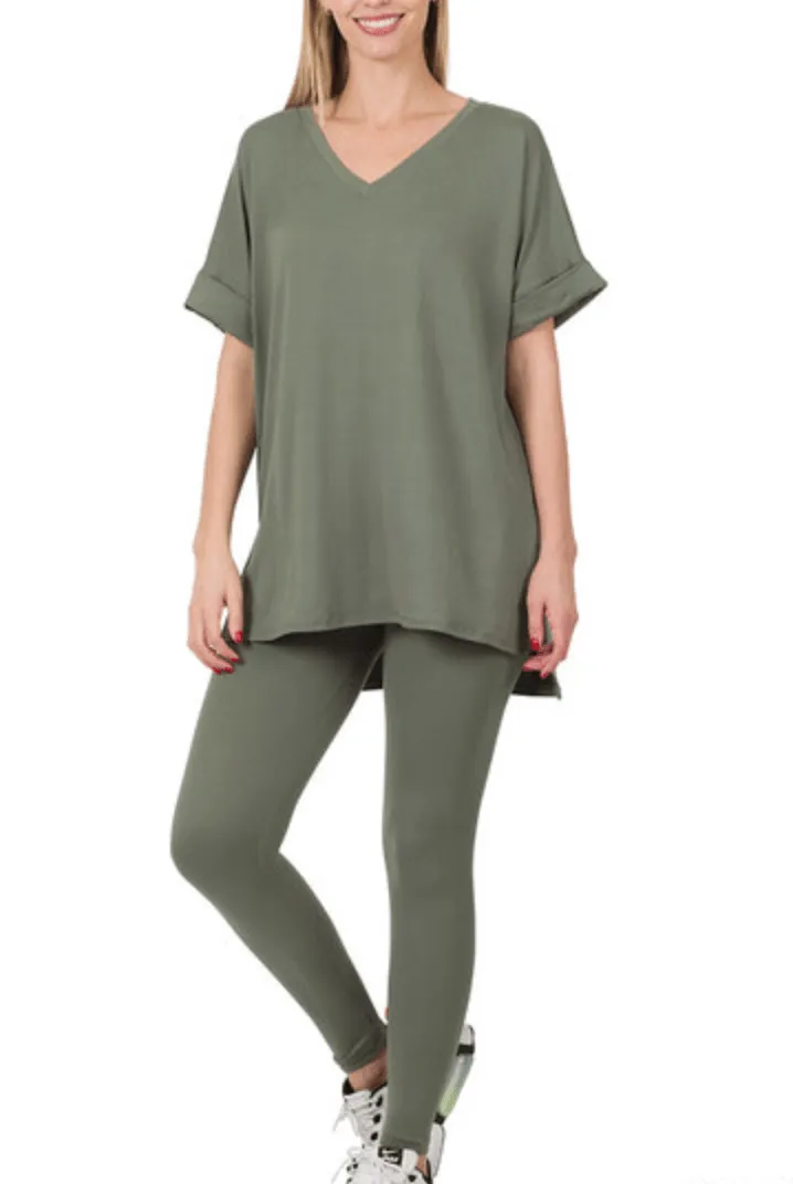 Clara Microfiber Loungewear Set