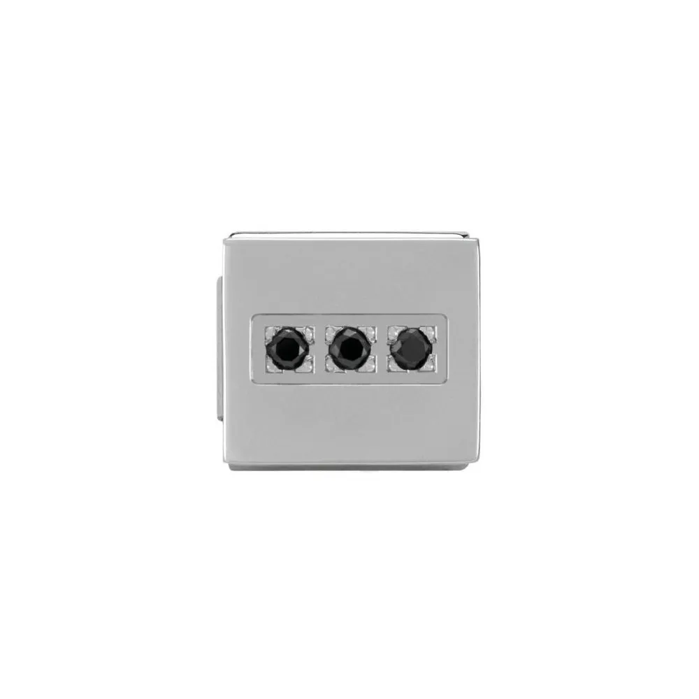Composable iKONS Rectangular Black Link - 230302/07
