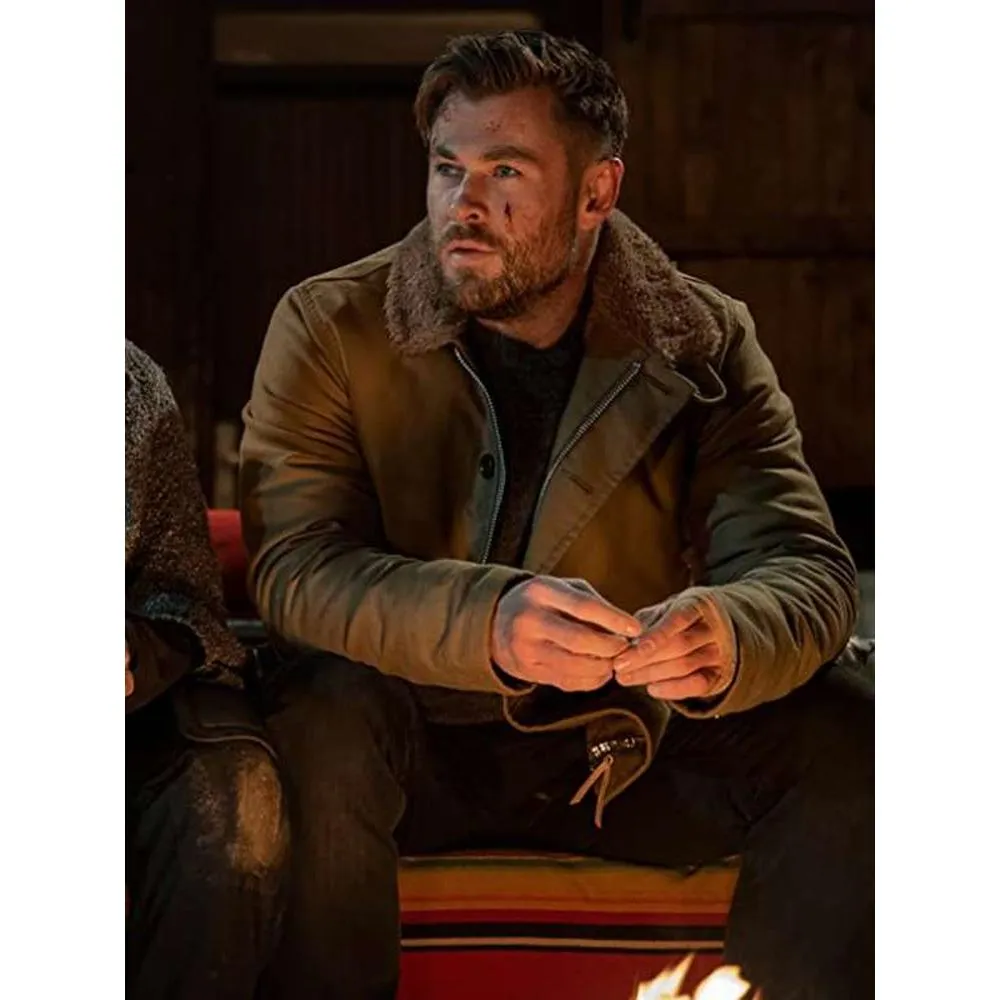 Extraction 2 Tyler Rake Brown Cotton Jacket