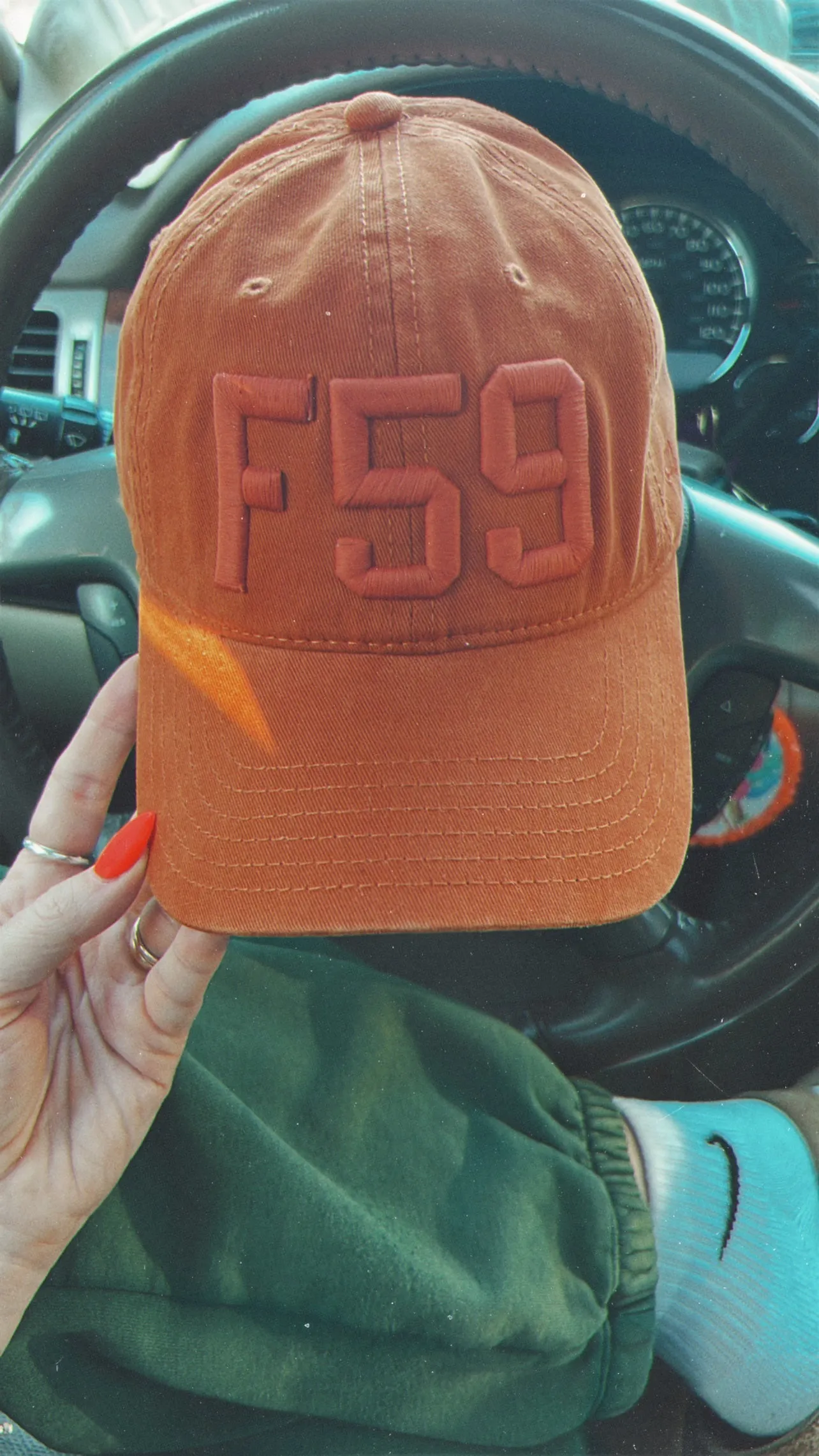 F59 Code Hat - Burnt Orange