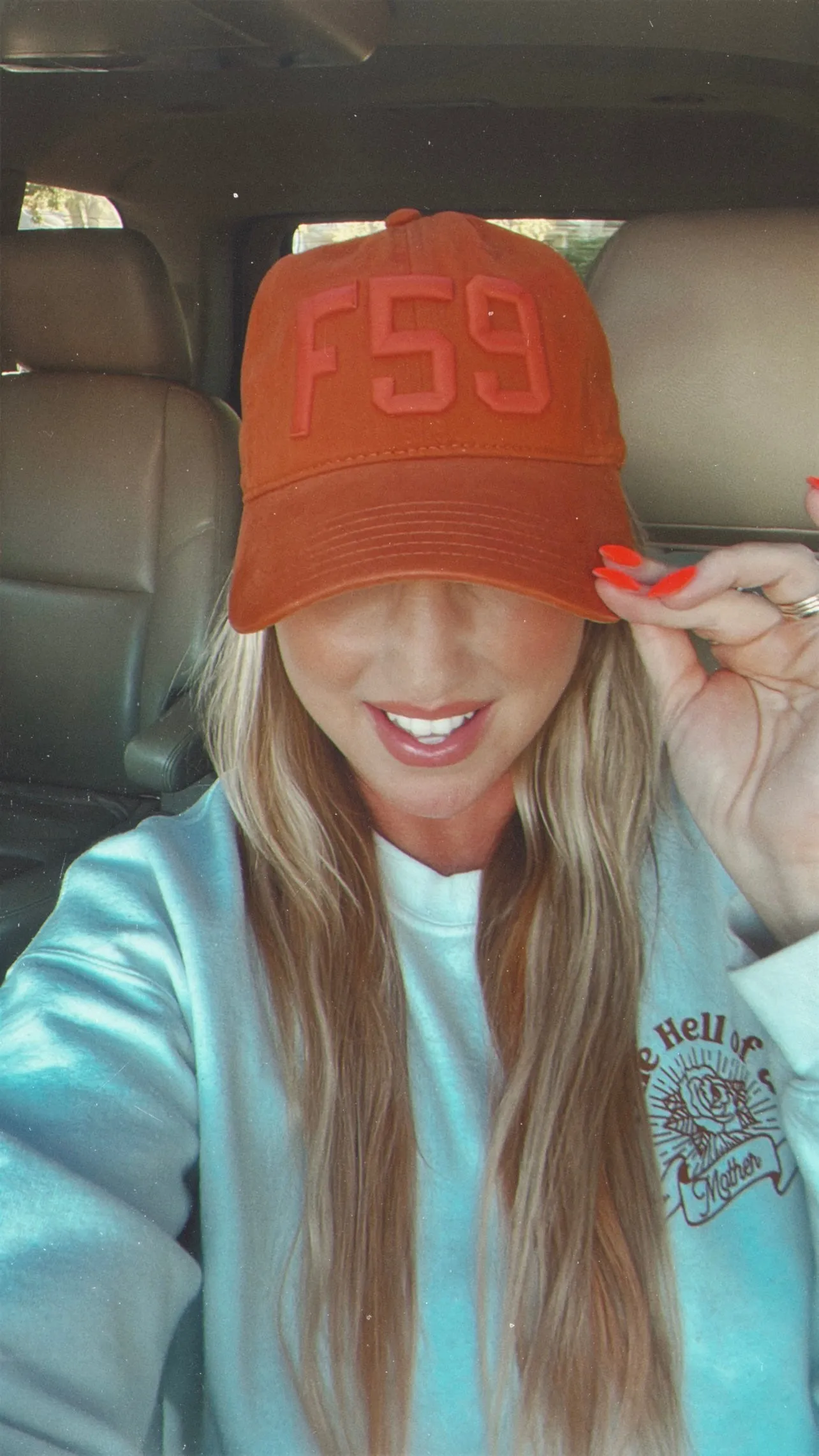 F59 Code Hat - Burnt Orange