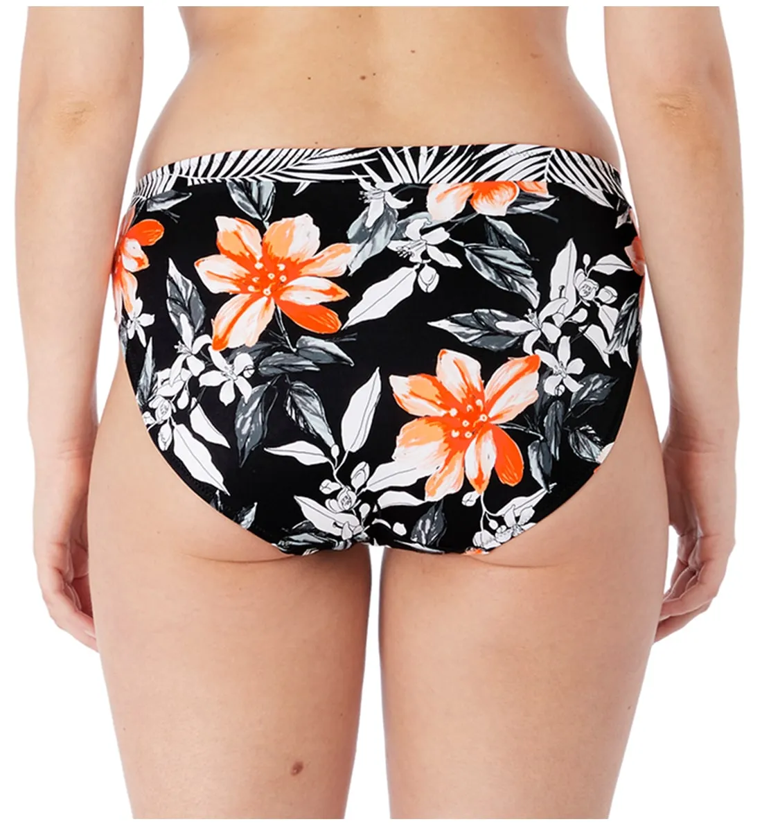 Fantasie Port Maria Mid Rise Bikini Brief (6895) - Black