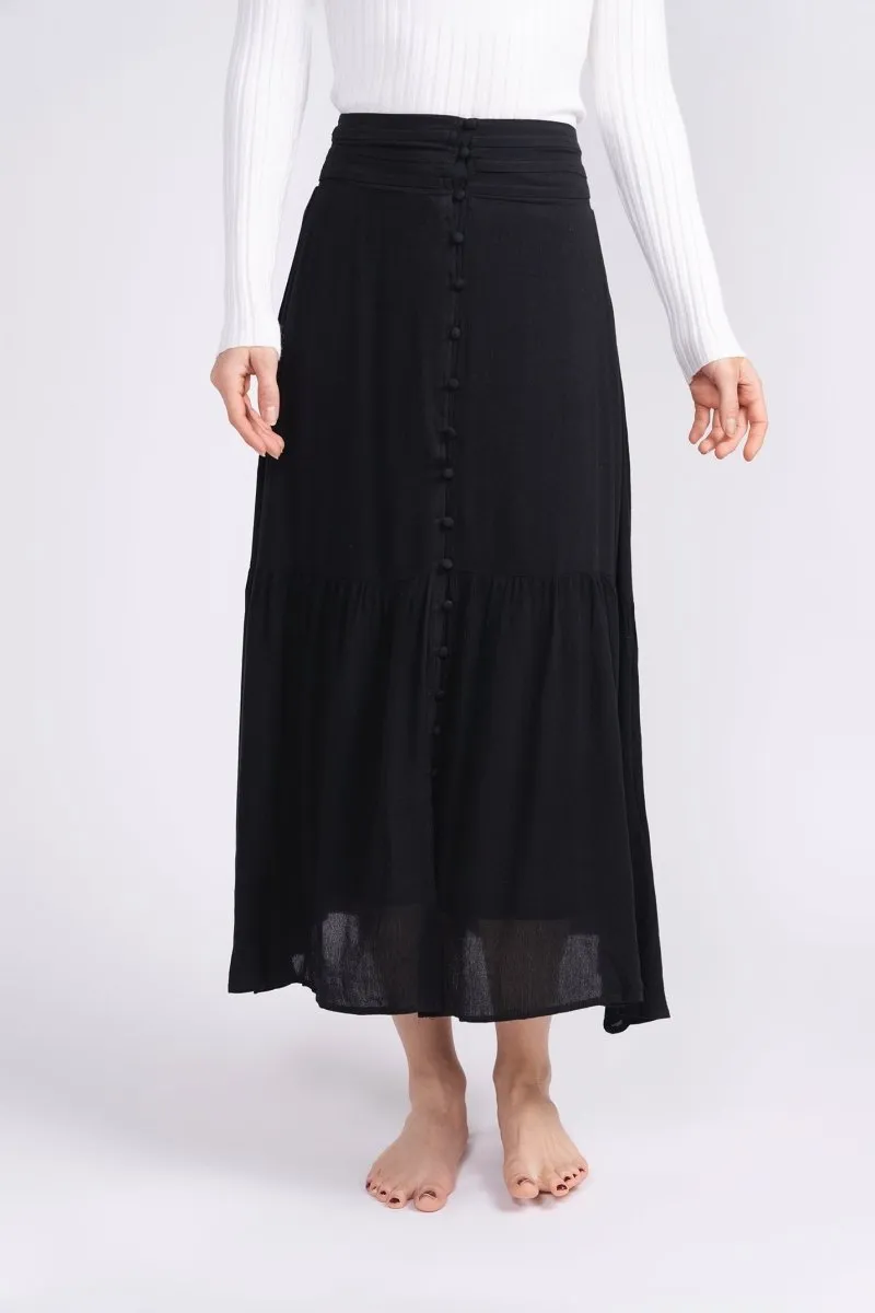 GWENYTH SKIRT (Jet Black)