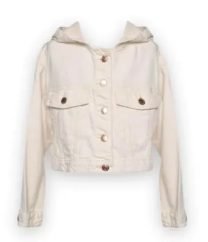Hooded Denim Jacket