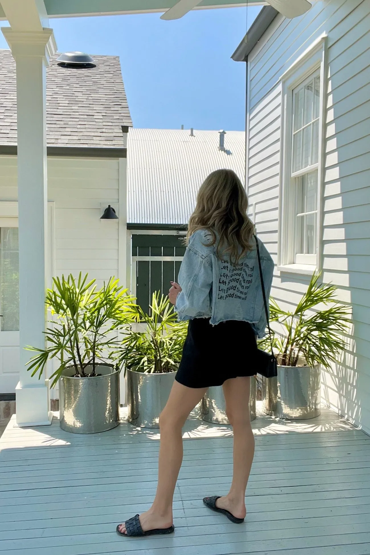 Let the Good Times Roll Denim Jacket