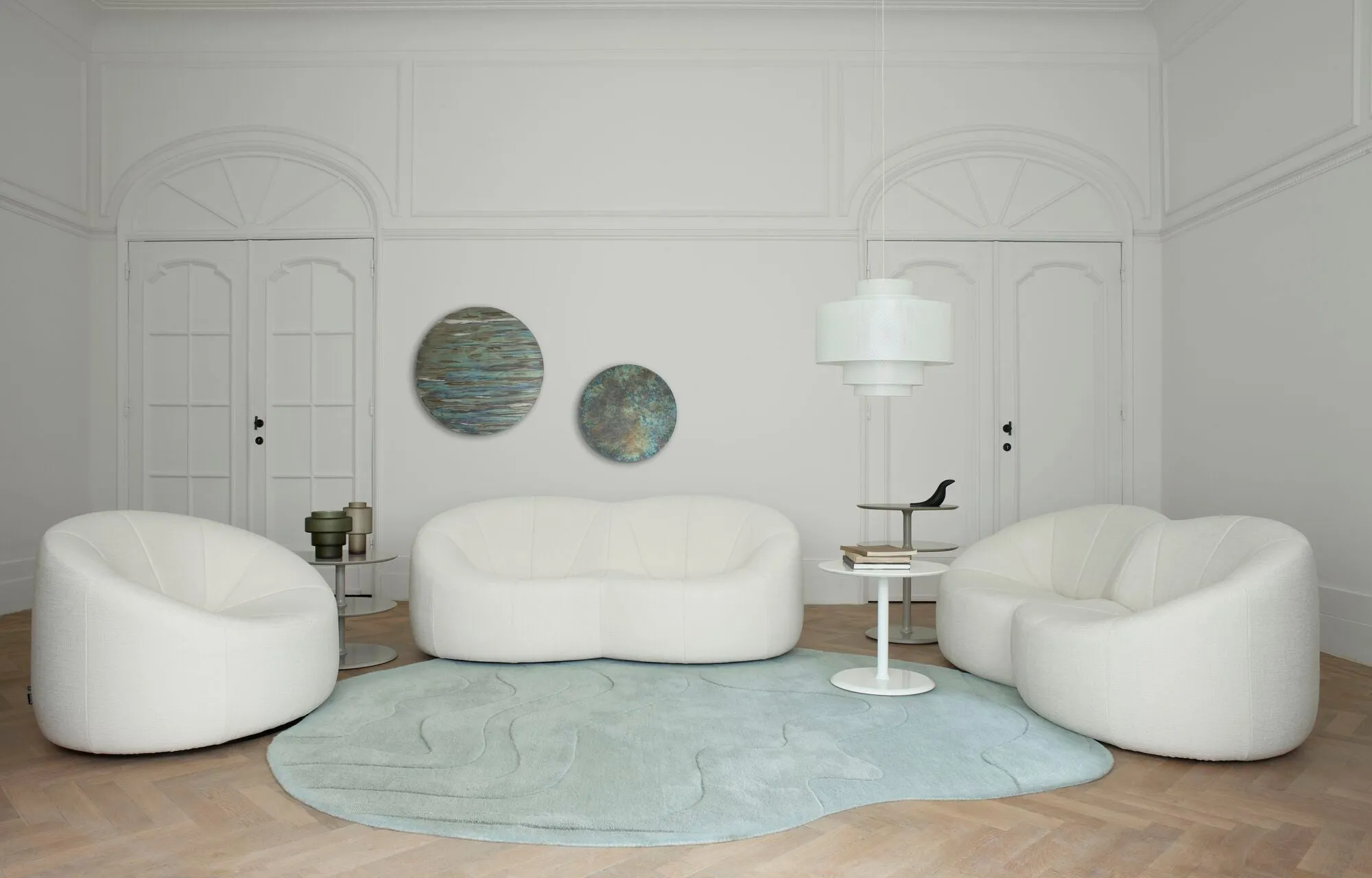 Élysée Pedestal Table With Two Surfaces