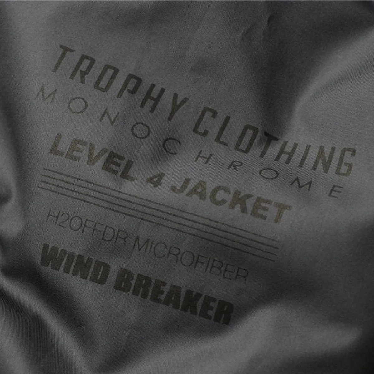 “MONOCHROME” Level 4 Wind Breaker / TR22AW-506