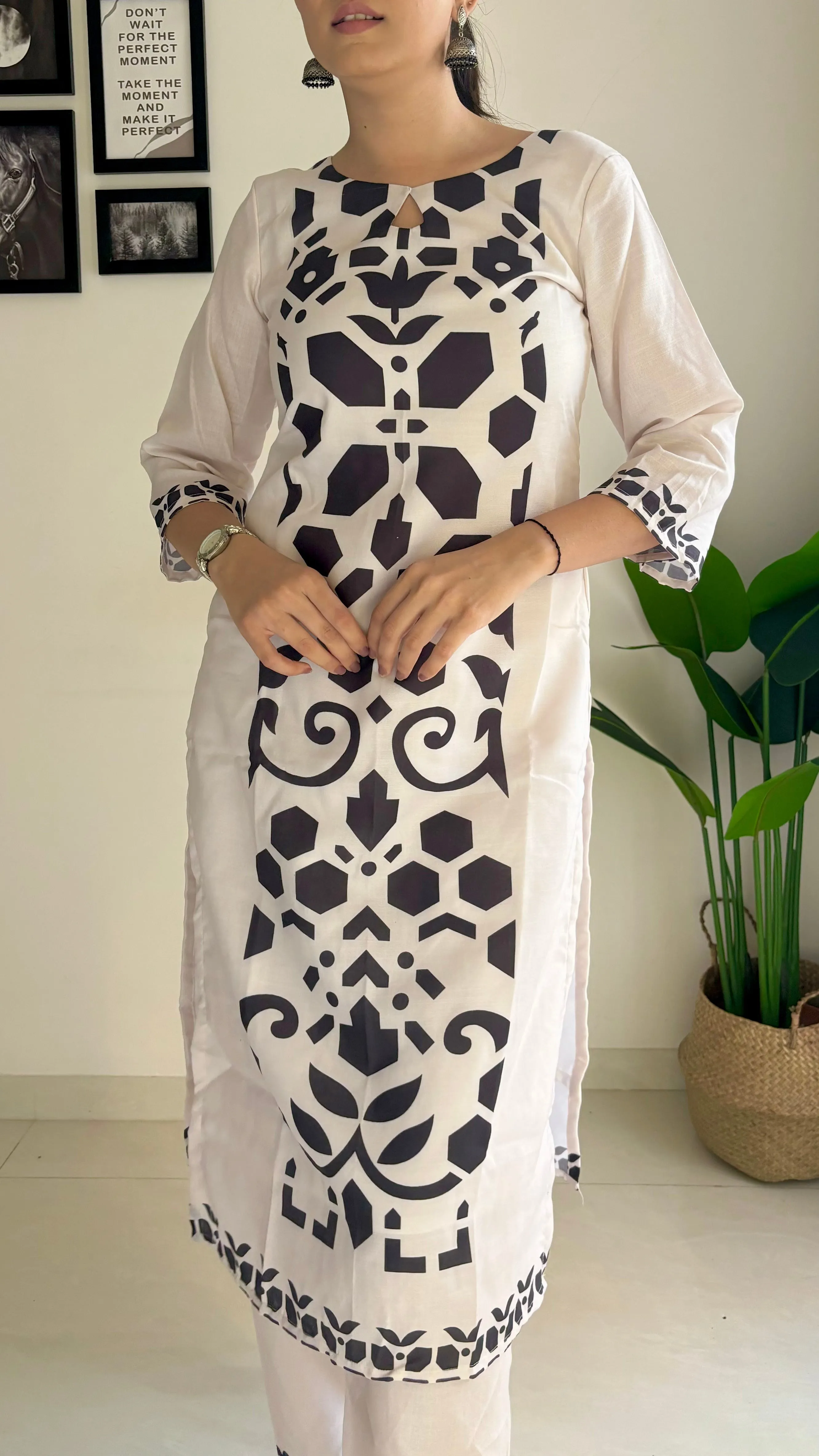 Monochrome Mosaic Cord Set