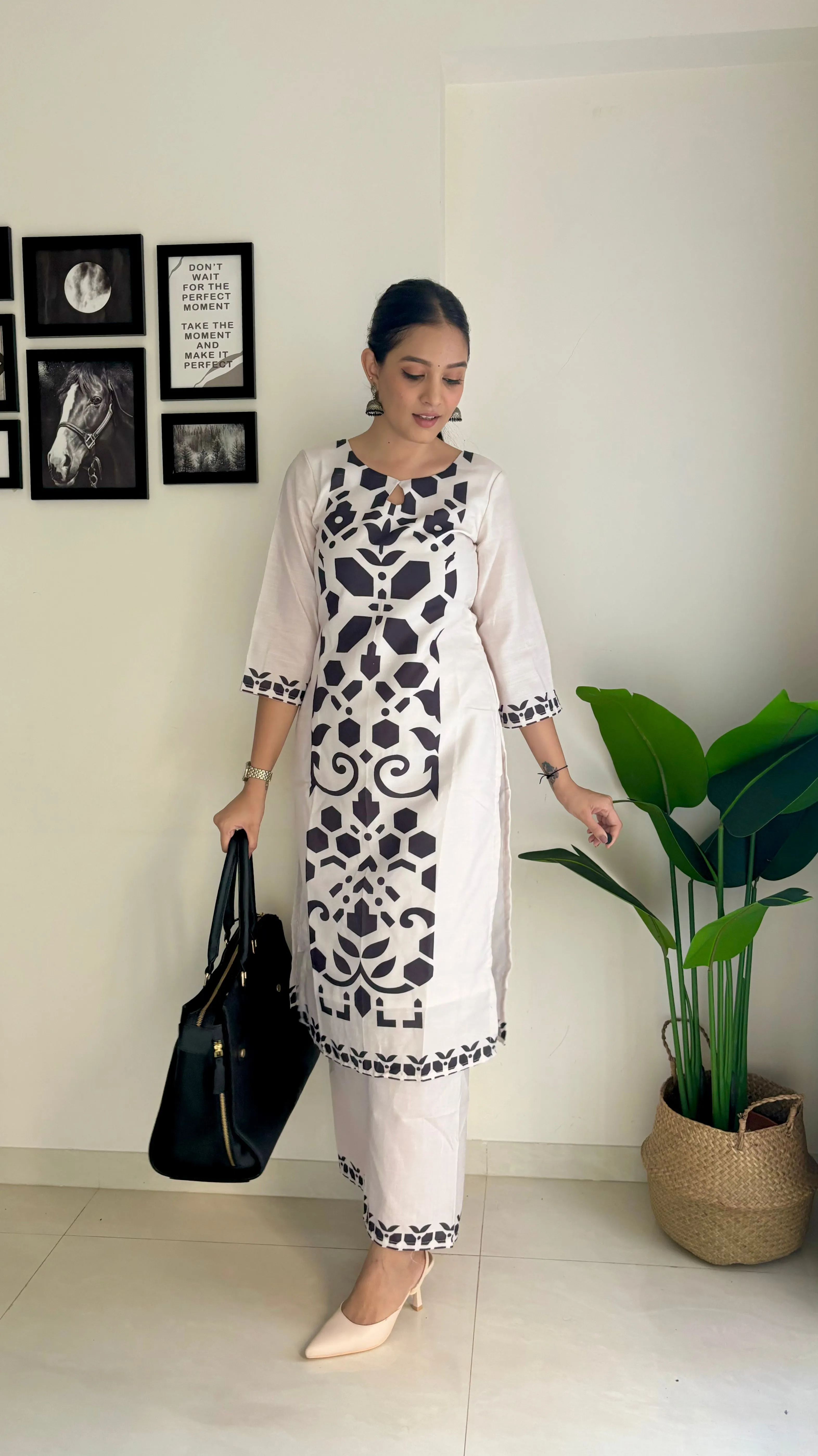 Monochrome Mosaic Cord Set