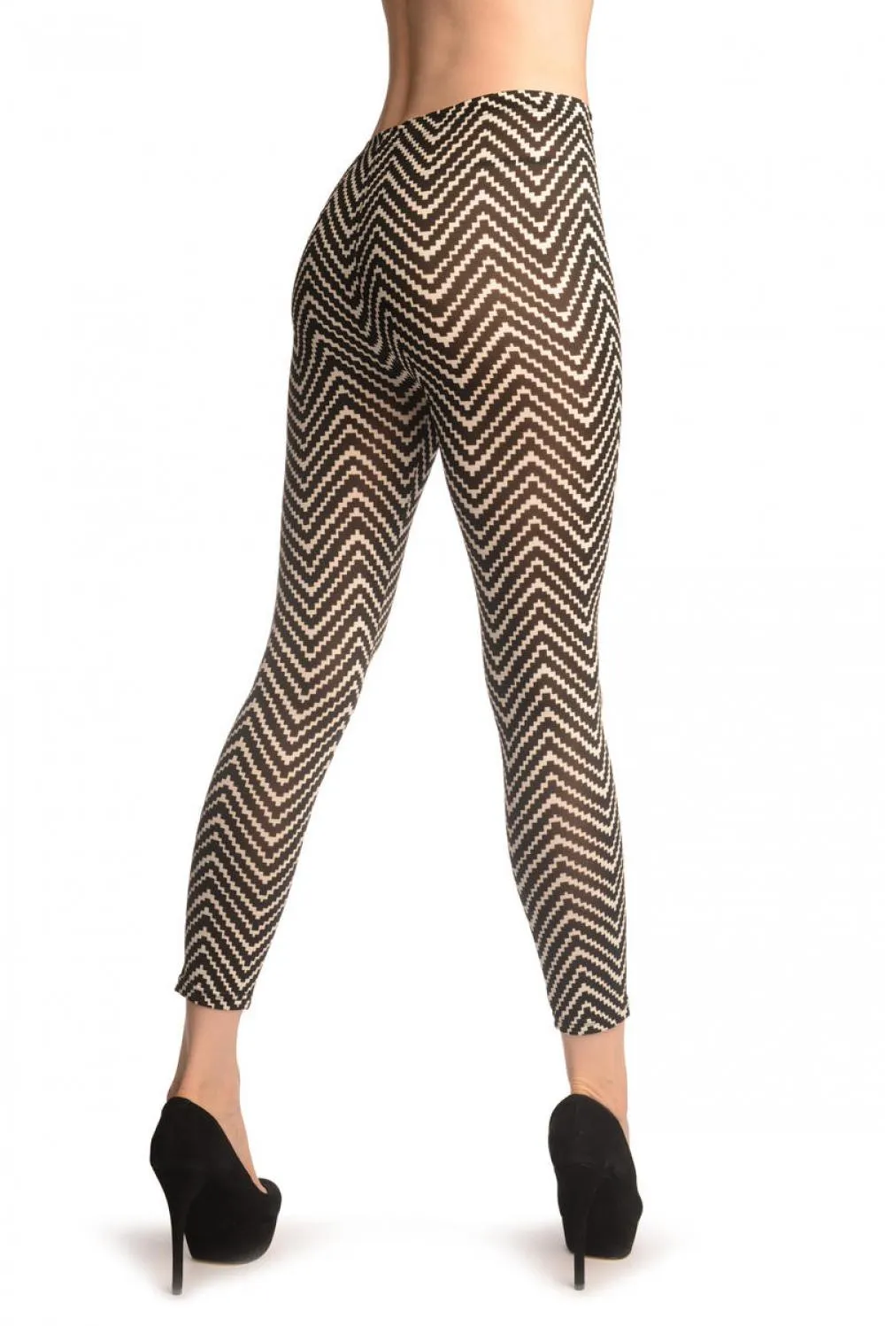 Monochrome Pixelated ZigZag