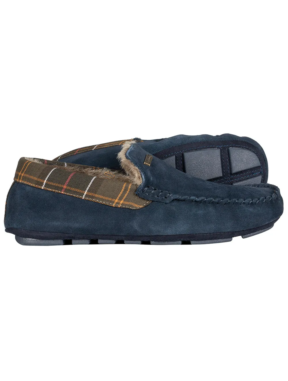Monty Slippers-Navy