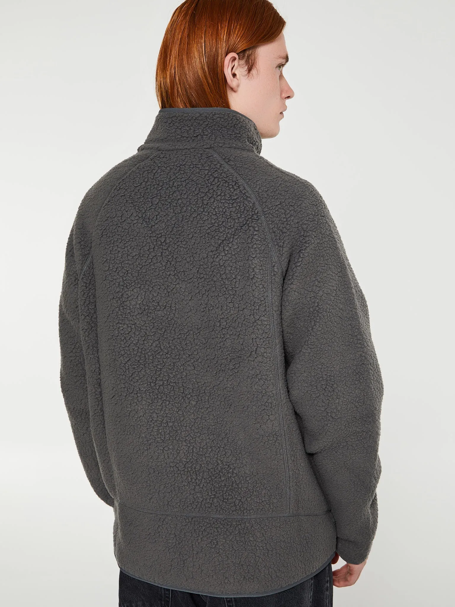 M's Retro Pile Jacket in Forge Grey