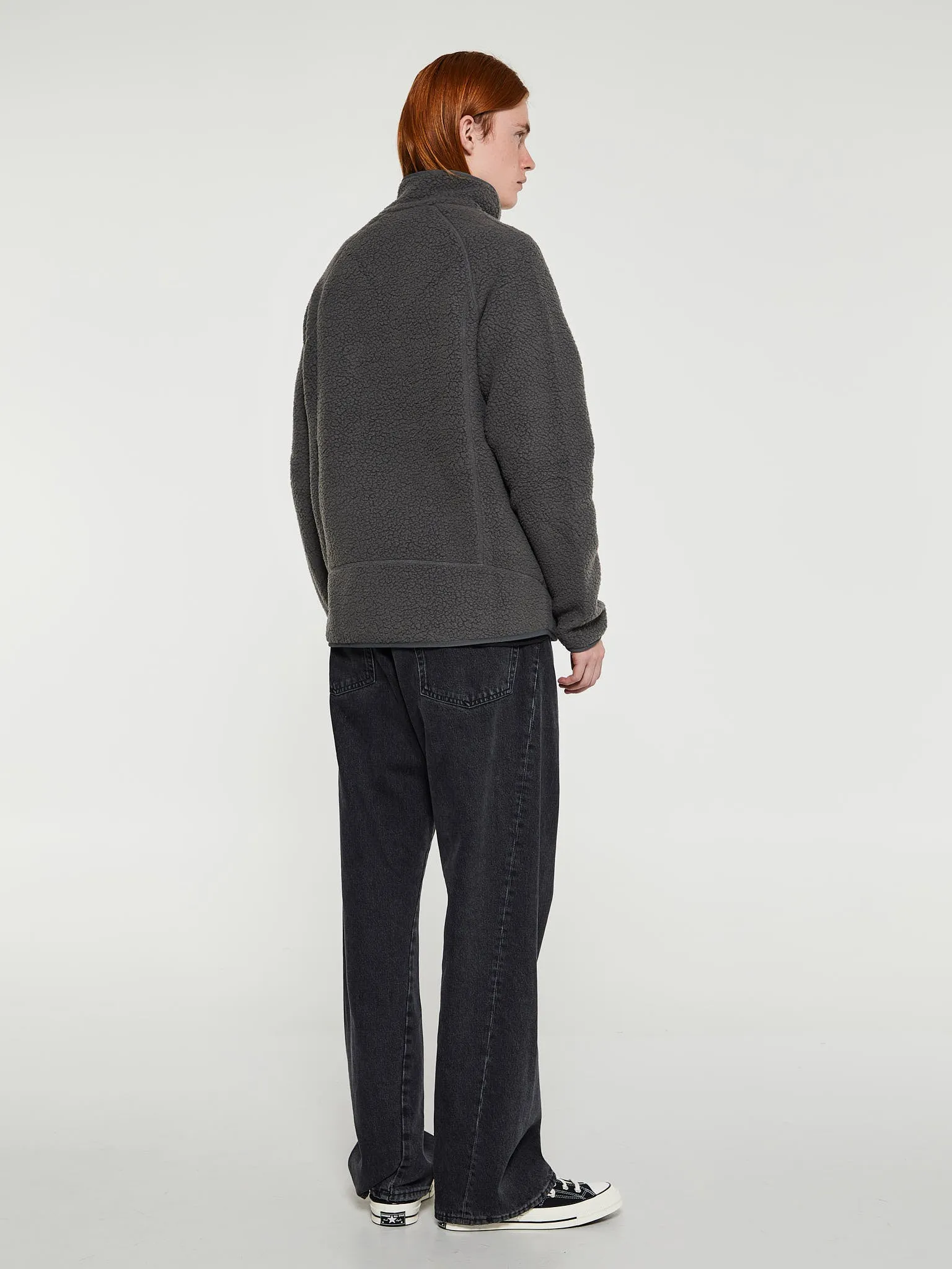 M's Retro Pile Jacket in Forge Grey