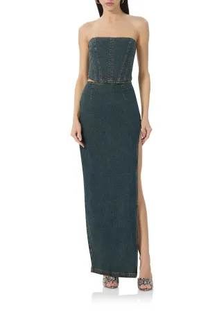 Nadia Maxi Skirt - Tinted Wash