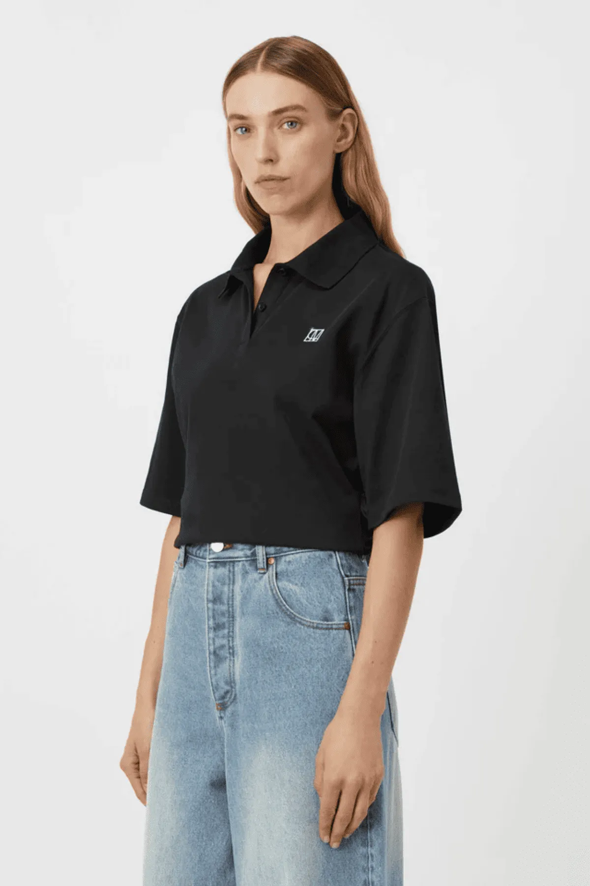 NERINE POLO SHIRT BLACK