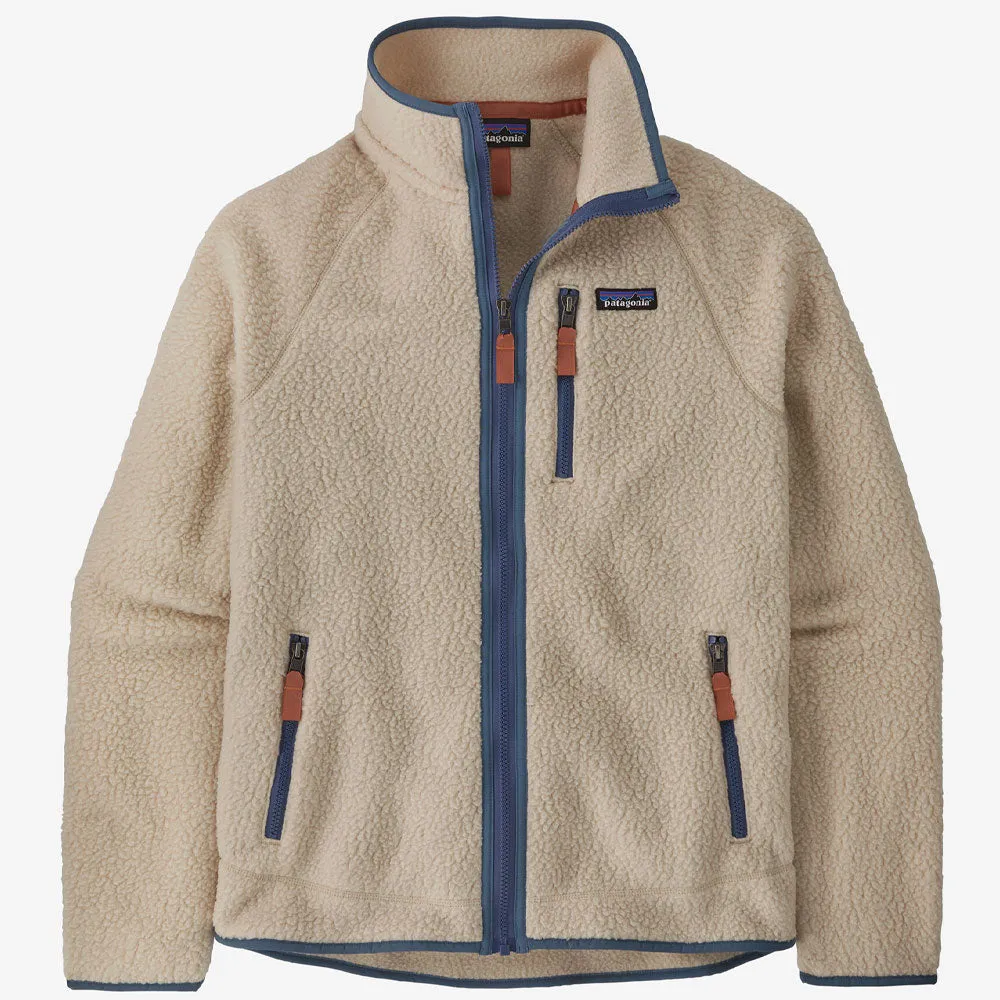 Patagonia Retro File Jacket - Dark Natural w/Utility Blue