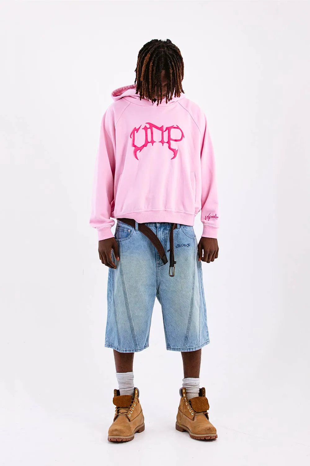 Pink Monochrome Hoodie