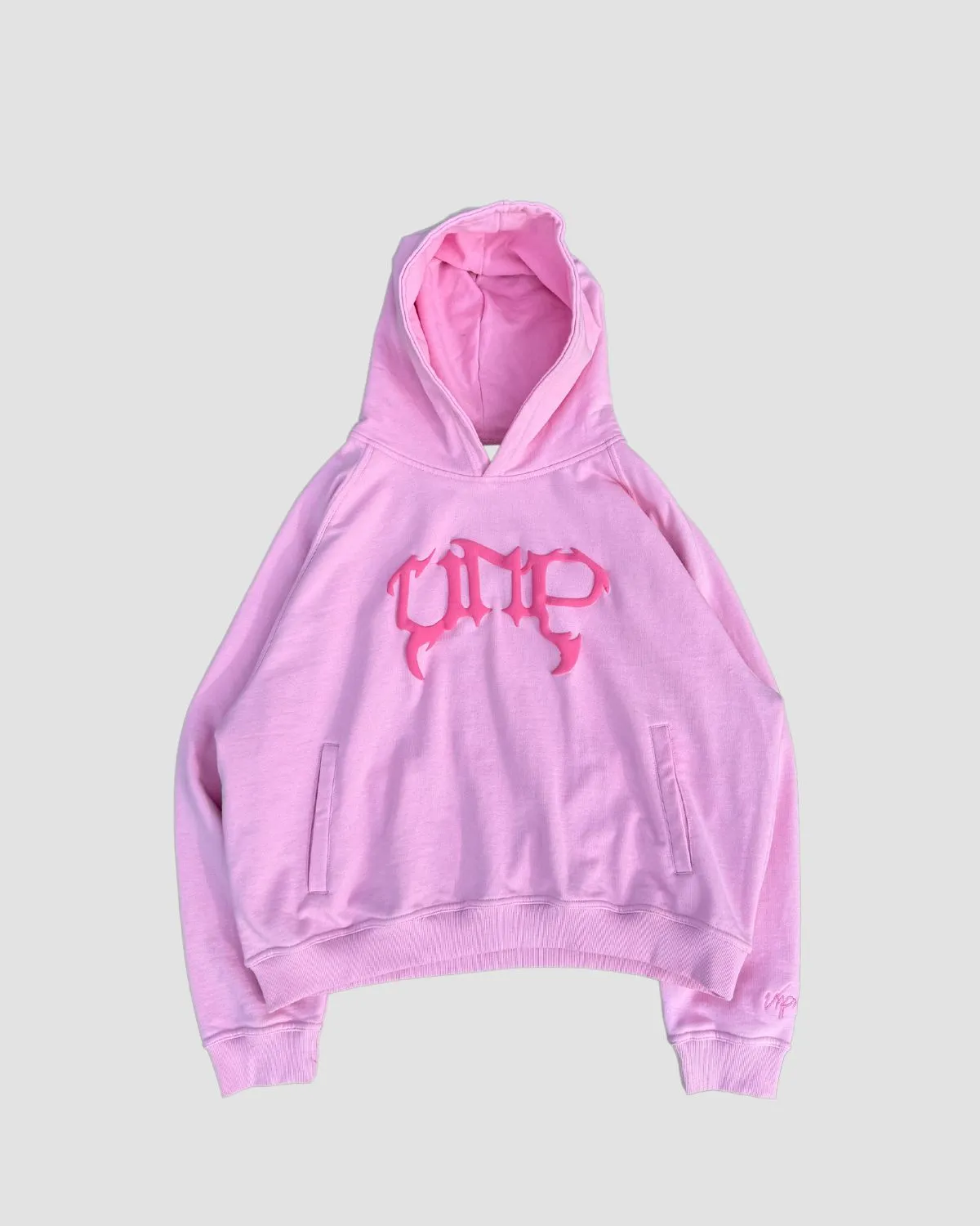 Pink Monochrome Hoodie