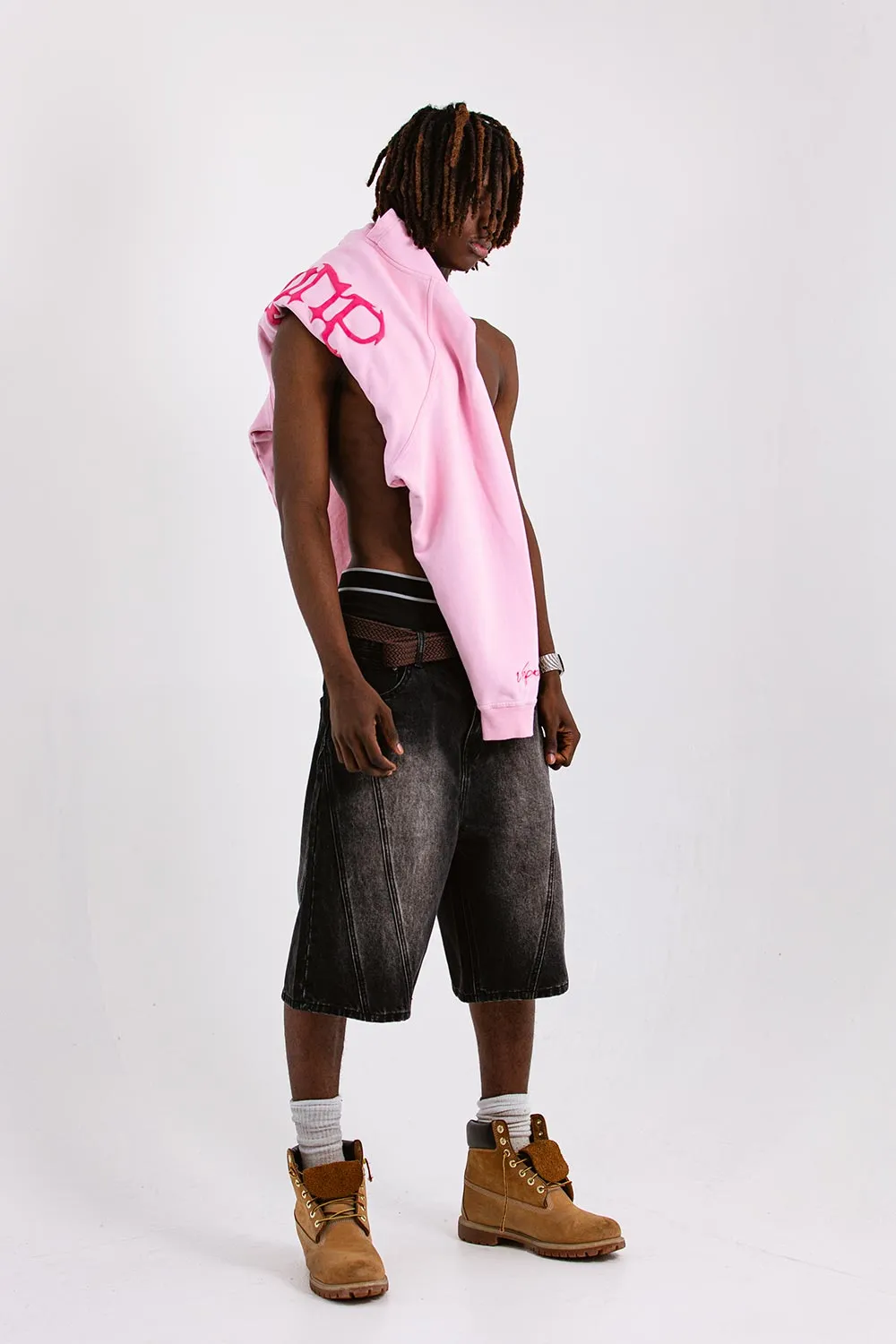Pink Monochrome Hoodie