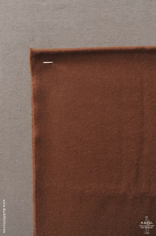 Pure Cashmere Wool Scarf - Lux Brown