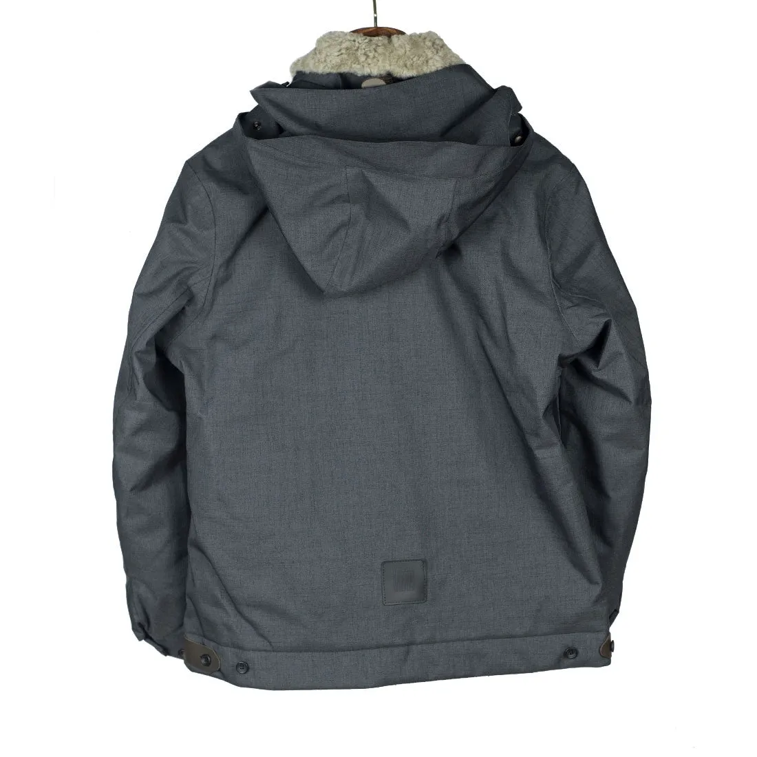 "Bumfreezer" jacket in Mixed Charcoal fabric (restock)