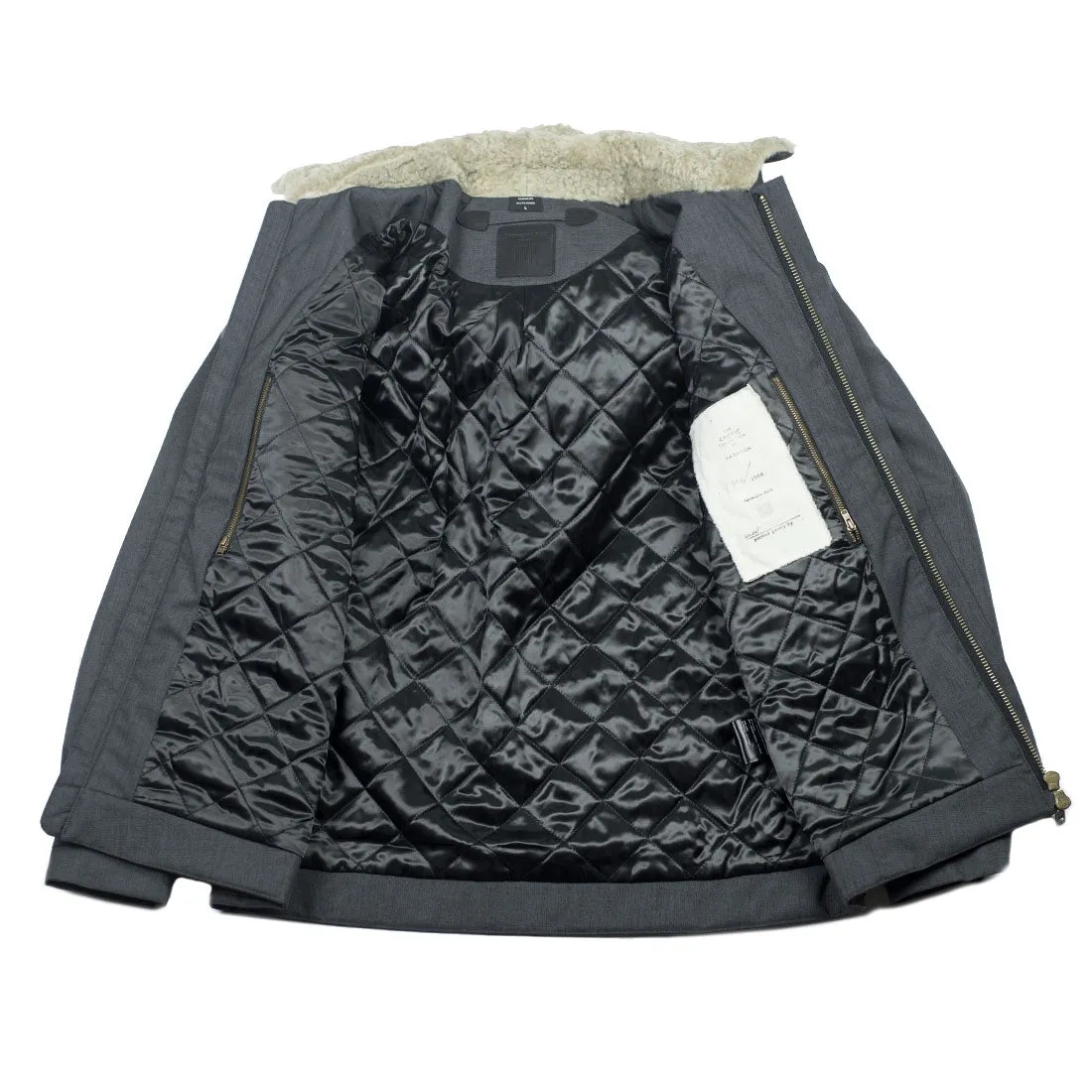 "Bumfreezer" jacket in Mixed Charcoal fabric (restock)
