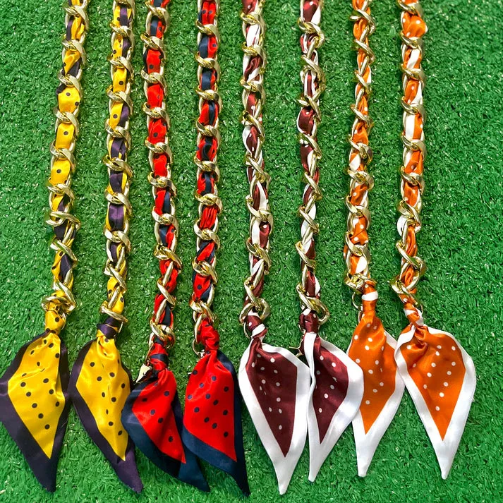 Scarf Chain Gameday Purse Strap - Assorted