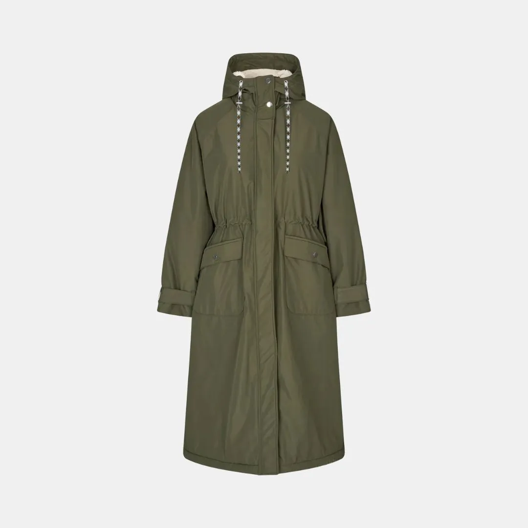 SheaLL Long Coat (Dark Green)