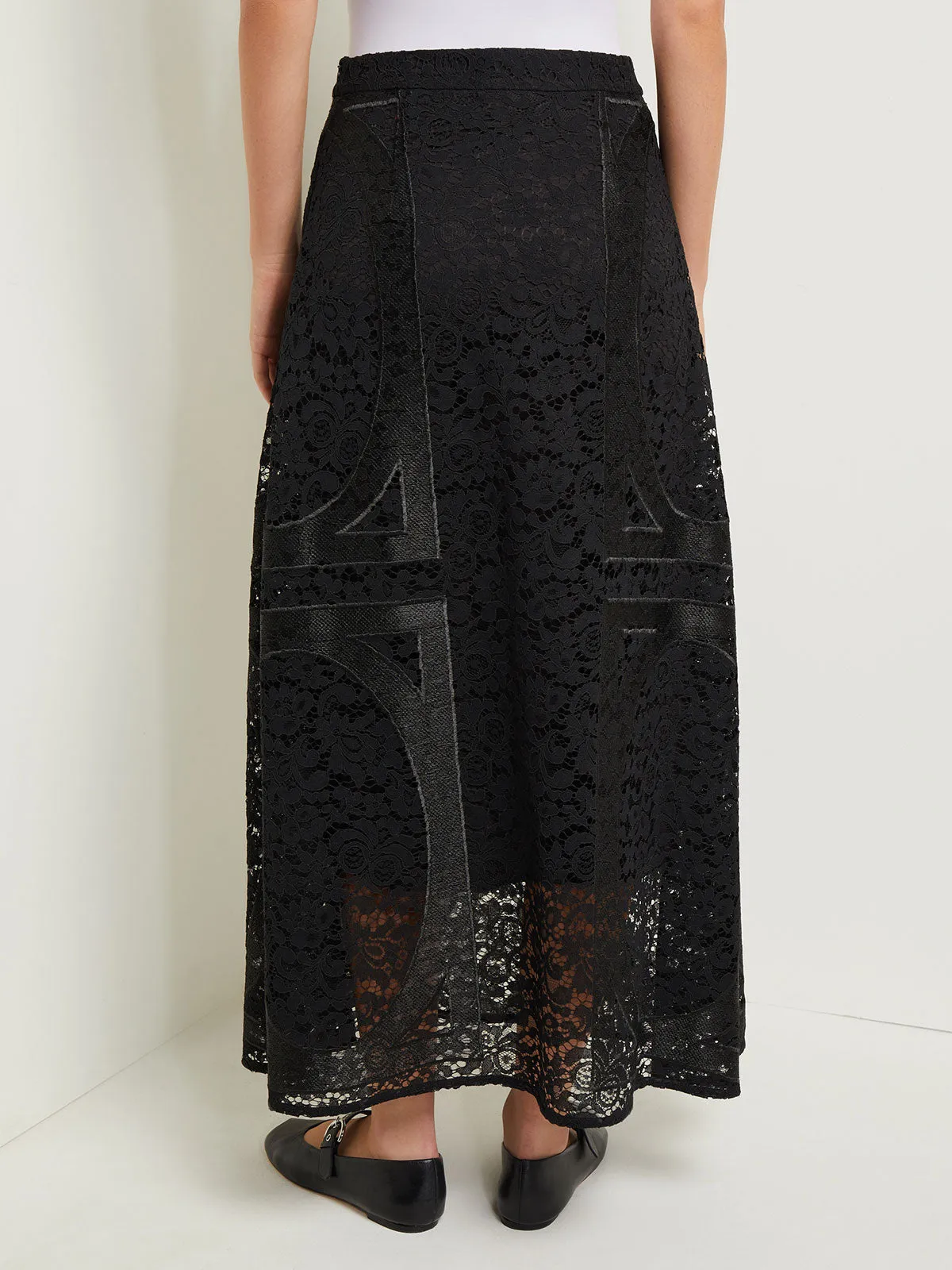 Textural Woven Maxi Skirt
