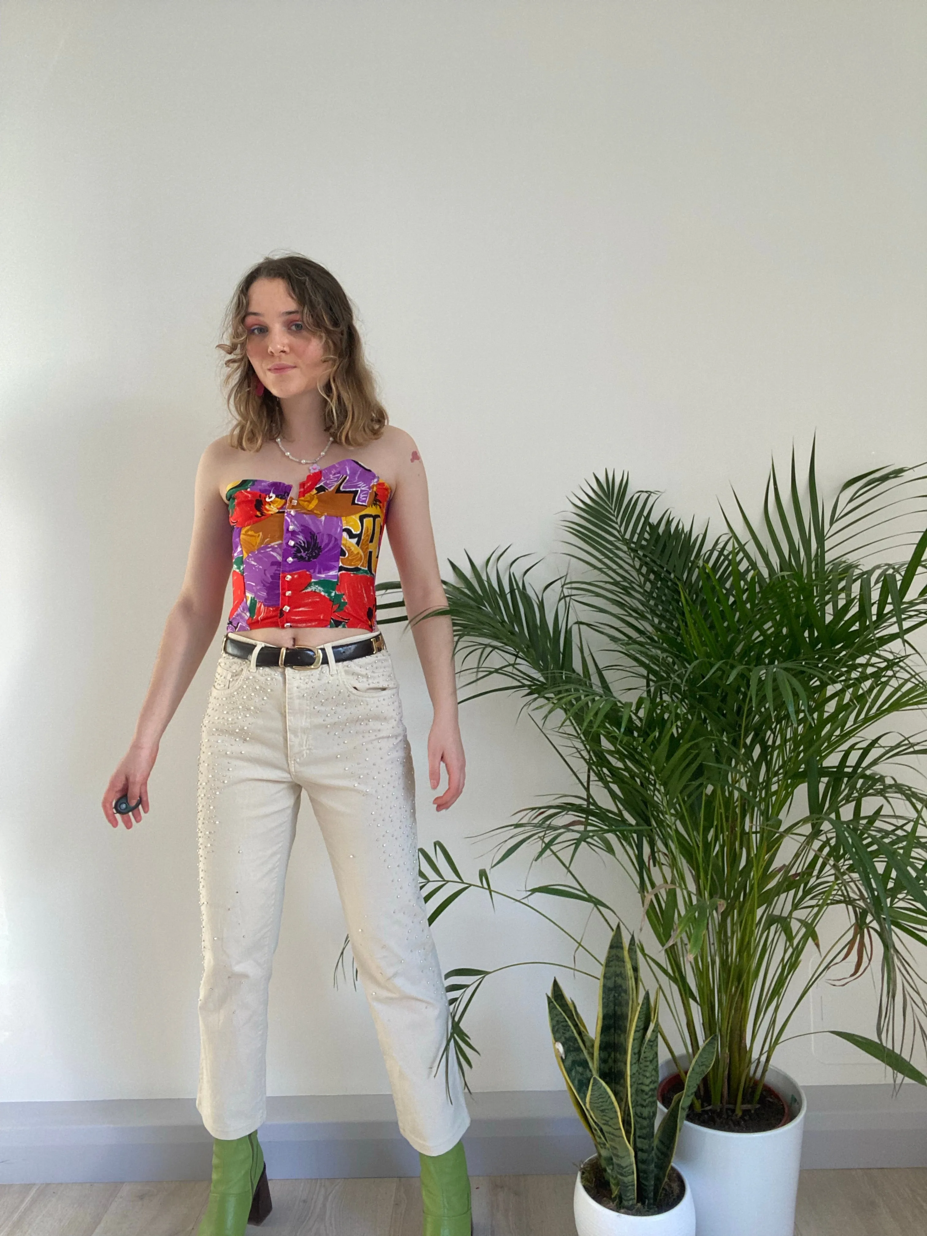 Vintage Stud Jeans (M)