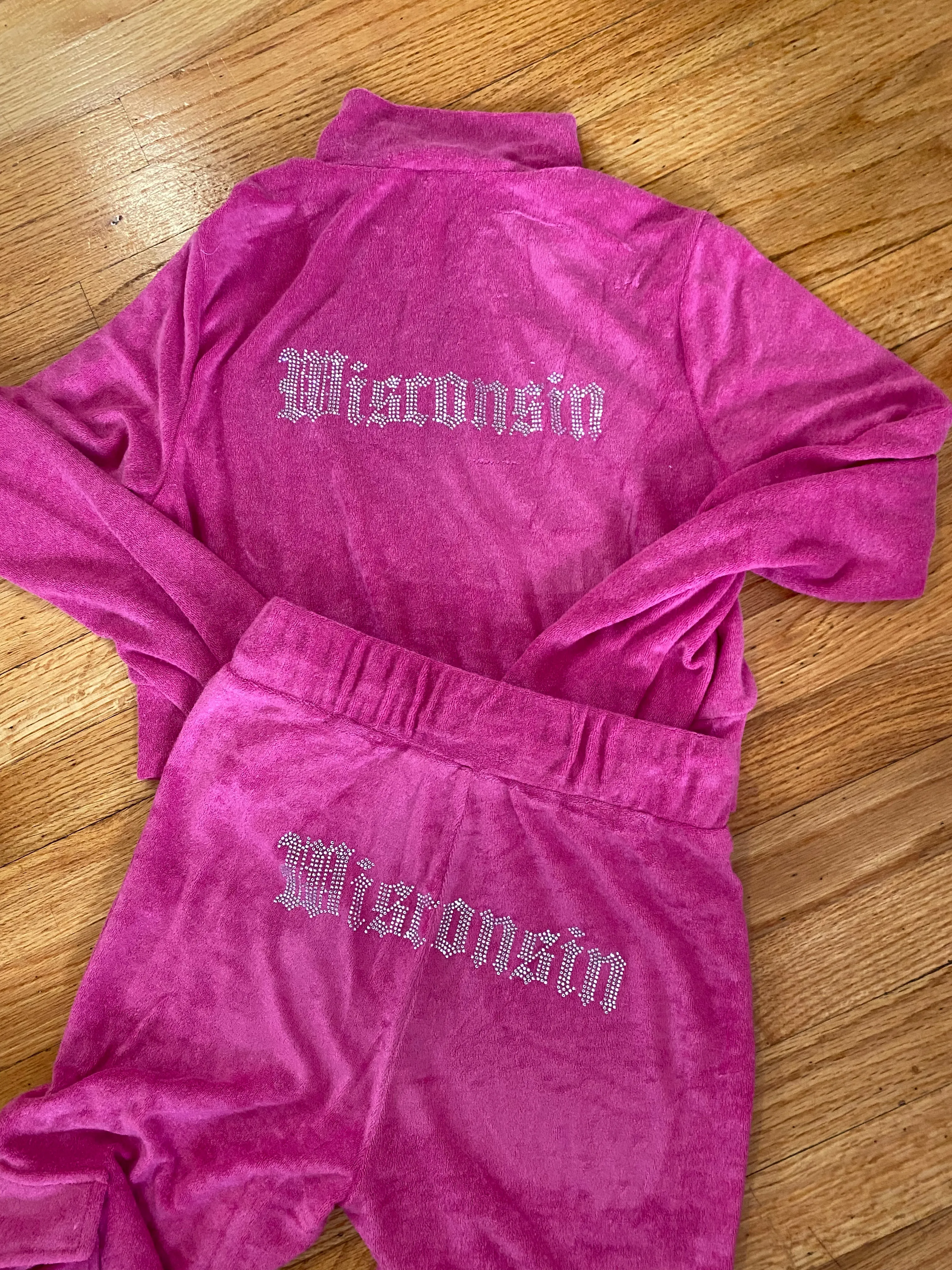 Wisco Terry Cropped Track Jacket